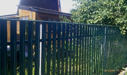 Заборы из евроштакетника (д. Васнево)